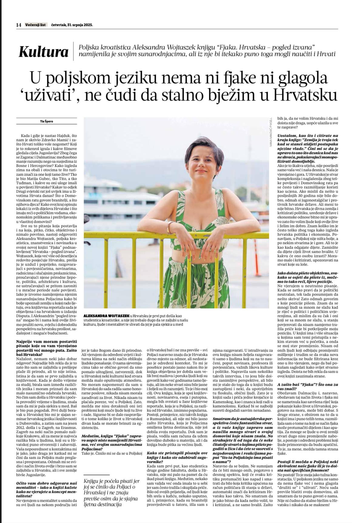 O knjizi “Fjaka”