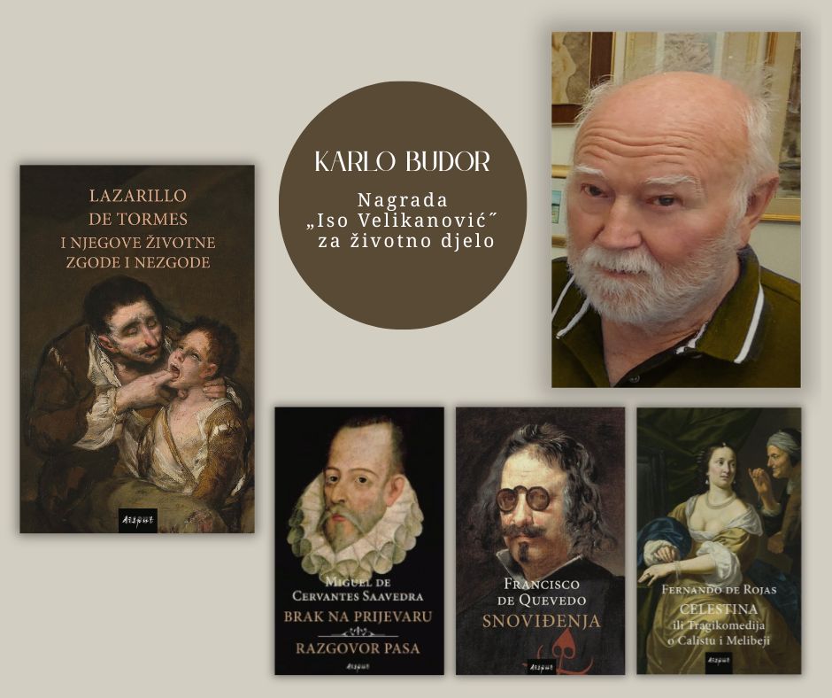 Karlo Budor dobitnik je Nagrade “Iso Velikanović”