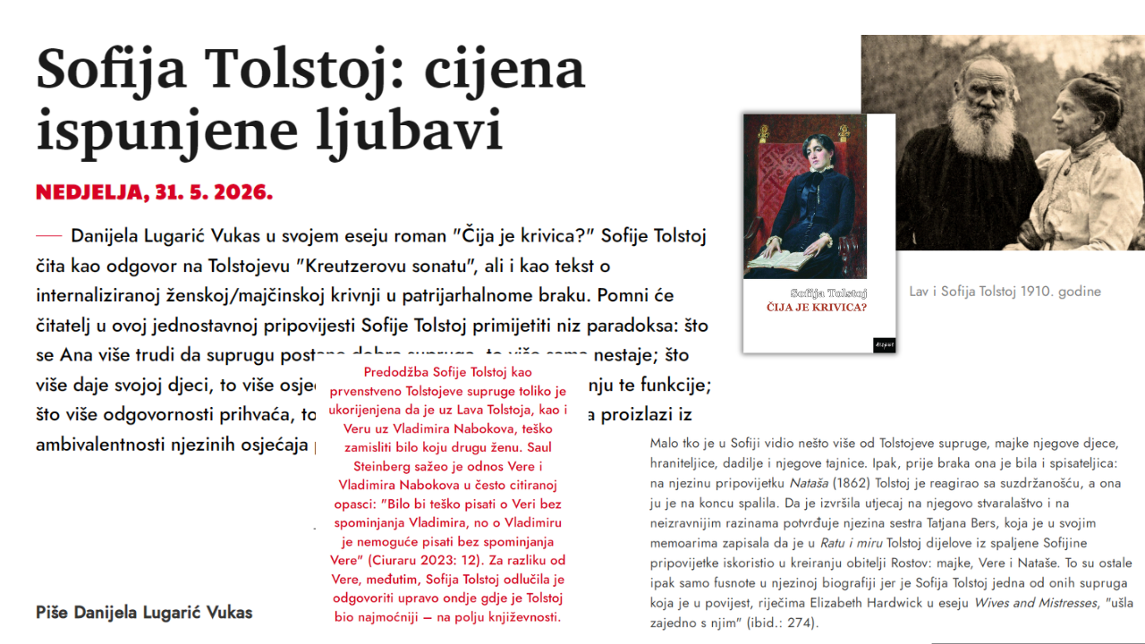 Danijela Lugarić Vukas o knjizi “Čija je krivica?”