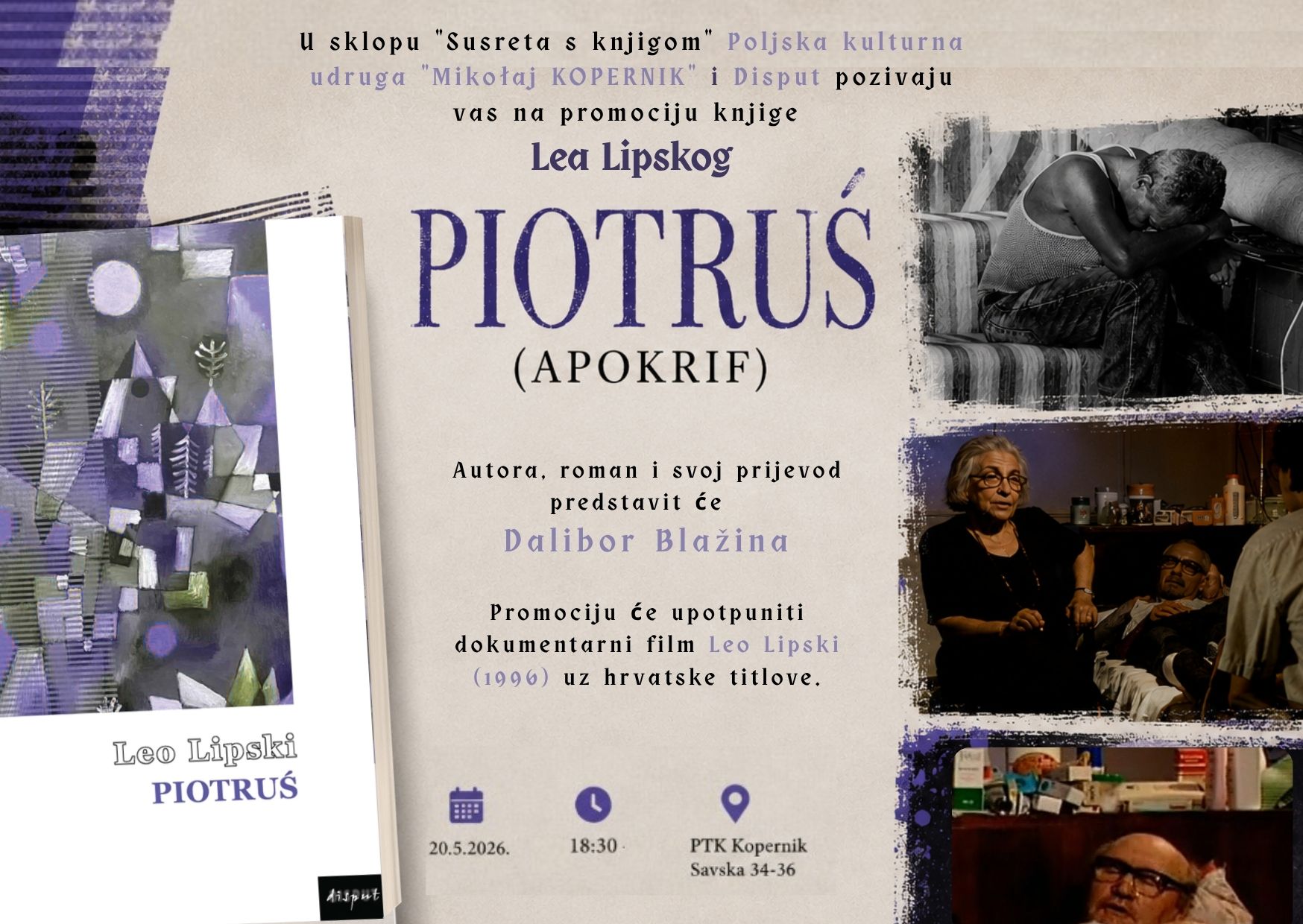 Predstavljanje romana “Piotruś”
