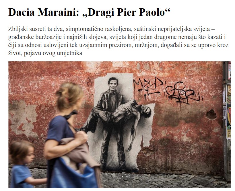 Dragi Pier Paolo